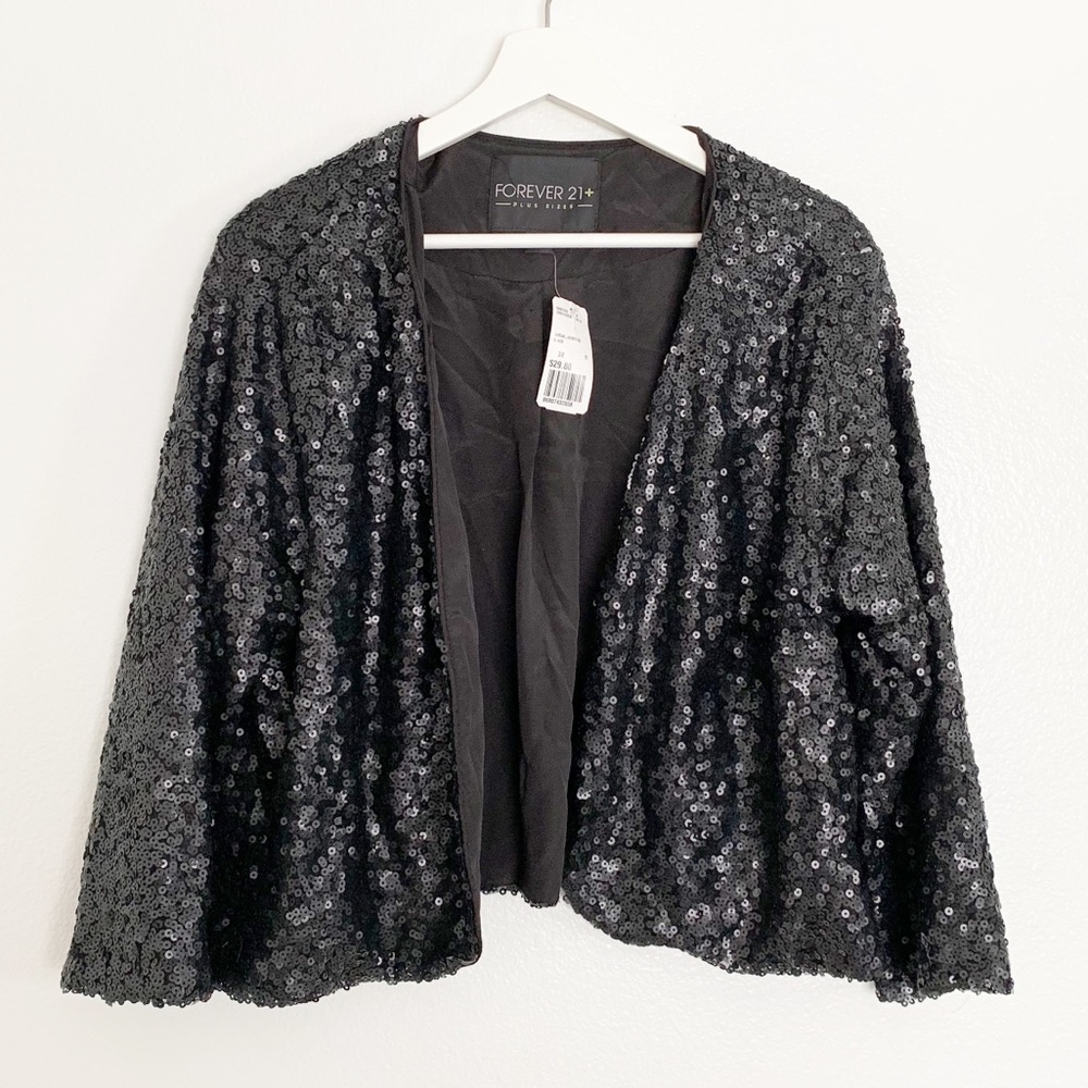 Black Sequin Jacket